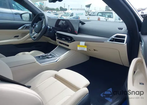 2025 BMW 4 Series 430I из США, поврежденный, VIN WBA33DB08SCU35159